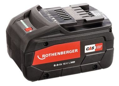 Rothenberger Accesorios 1000002549 RO BP18/8 Batería de 18 voltios 8,0 AH LiHD