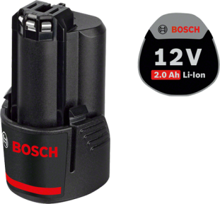 Bosch Professional Accesorios 1600Z0002X GBA 12 V 2,0 Ah Profesional