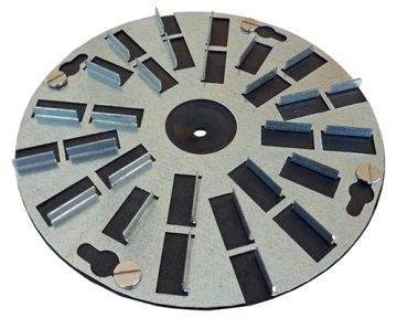 Rokamat 25200 disco de desbaste 200 mm para yeso 2 uds.