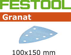 Festool Accesorios 577539 Granat STF DELTA/7 P80 GR/10 hojas de lija