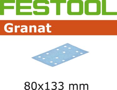 Festool 497127 Granat STF 80x133 P40 GR/10 hojas de lija