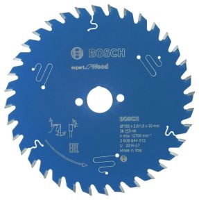 Bosch Professional Accesorios 2608644012 Hoja de sierra circular de metal duro Expert para madera 150 x 20 x 36T