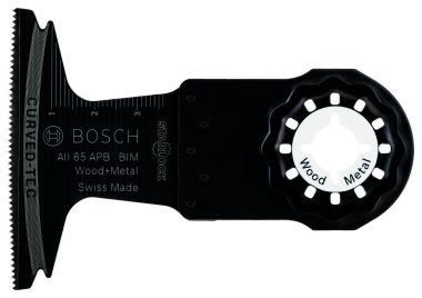 Bosch Professional Accesorios 2608664474 Hoja de sierra de inmersión AII 65 APB BIM - 40 x 65 mm - Madera y metal 10 piezas