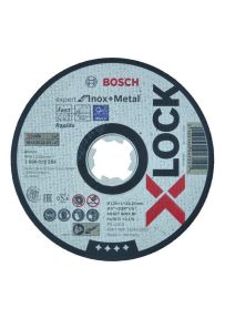 Bosch Professional Accesorios 2608619264 X-LOCK Disco de corte Expert para Inox + Metal 125 mm AS 60 T INOX BF