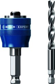 Bosch Professional Accesorios 2608900527 Adaptador del sistema Expert Power Change Plus para sierras de corona de 11 mm, broca HSS-G 7,15 x 105 mm, 2 piezas