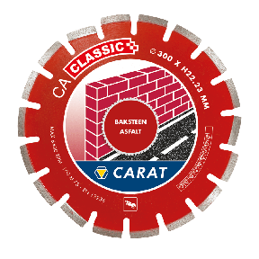 Carat CAC3002000 Hoja de sierra diamantada BAKSTEN / ASFALT CA CLASSIC 300x20,0MM