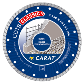 Carat CDTSC23030 Hoja de sierra diamantada CDTS CLASSIC 230x22,2MM