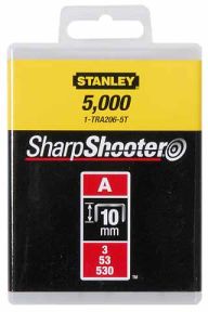 Stanley 1-TRA209T grapas 14mm Tipo A - 1000 piezas
