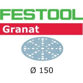 Festool Accesorios 575160 Discos de lijado Granat STF D150/48 P40 GR/50