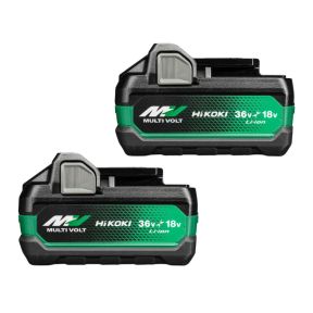 HiKOKI Accesorios 380205 Pack doble 2 x BSL36A18X Batería Multivolt 36V 2.5Ah/ 18V 5.0Ah Li-Ion