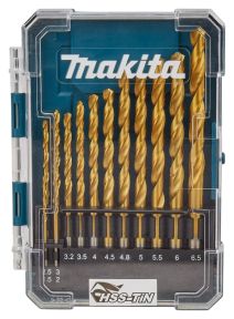 Makita Accesorios D-72855 Juego de brocas para metal 13 piezas
