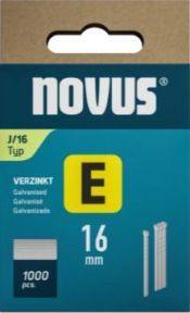 Novus 044-0089 Clavos para chinchetas E J/16mm (1.000 piezas)