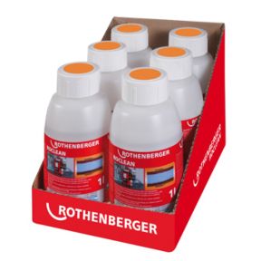 Rothenberger Accesorios 1500000200 Producto químico de limpieza Roclean para sistemas de calefacción por radiadores 6 x 1 ltr.