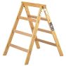 Brennenstuhl 1485010 HAB 150 Escalera de pie de madera + caballete - 1
