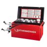 Rothenberger 1000001703 Rofrost Turbo 1 1/4" R290 Sistema de congelación de tubos + 6 cubetas de reducción + juego de lámparas RO FL180 - 1