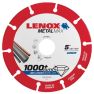 Lenox 2030866 Hoja de sierra de metal de diamante 125 mm de diámetro 22,23 mm - 1