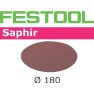 Festool 485241 Discos de lijado STF D180/0 P50 SA/25 - 1