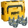 Rems 571163 R Juego de barras de prensado M 15 - 22 - 28 - 35 en L-Boxx para prensas radiales Rems (excepto Mini) - 1