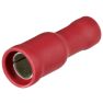 Knipex 9799130 Manguitos de enchufe redondos 100 unidades Cable de 4 mm 0,5-1,0 mm2 (Rojo) - 1