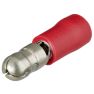 Knipex 9799150 Enchufe redondo 100 unidades Cable de 4 mm 0,5-1,0 mm2 (Rojo) - 1