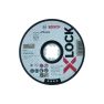 Bosch Professional Accesorios 2608619265 Disco de corte X-LOCK Expert para Inox 125 mm x 1,6 mm AS 46 T INOX BF - 1