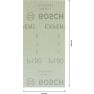 Bosch Professional Accesorios 2608900756 Red de lijado Expert M480 para lijadoras de órbita aleatoria 93 x 186 mm, K180, 50 piezas - 4