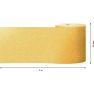 Bosch Professional Accesorios 2608900903 Rollo de papel de lija Expert C470 para lijado manual 93 mm, 5 m, K60 - 3