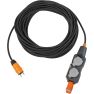 Brennenstuhl Professional 9161150160 Bloque de alimentación con cable de extensión IP54 4x 15 m negro H07RN-F 3G1,5 - 5