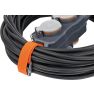 Brennenstuhl Professional 9161150160 Bloque de alimentación con cable de extensión IP54 4x 15 m negro H07RN-F 3G1,5 - 4