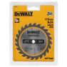 DeWalt Accesorios DT20420-QZ Hoja de sierra circular 115 x 9,5 x 24T - 2