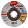Makita Accesorios E-00371 Disco de amolar X-LOCK 115x6.0x22.23mm acero inoxidable - 1