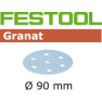 Festool 497373 Discos de lijado STF D90/6 P400 GR/100 - 1