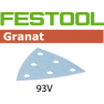 Festool 497394 Hojas de lija Granat STF V93/6 P120 GR/100 - 1