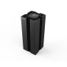 AirExchange 20200750-T | ZWART 20200750-T | NEGRO Limpiador de aire profesional 750-T negro con filtro HEPA H14, carbón, ionizador y lámpara UV-C | Apto para hasta 120m² - 2