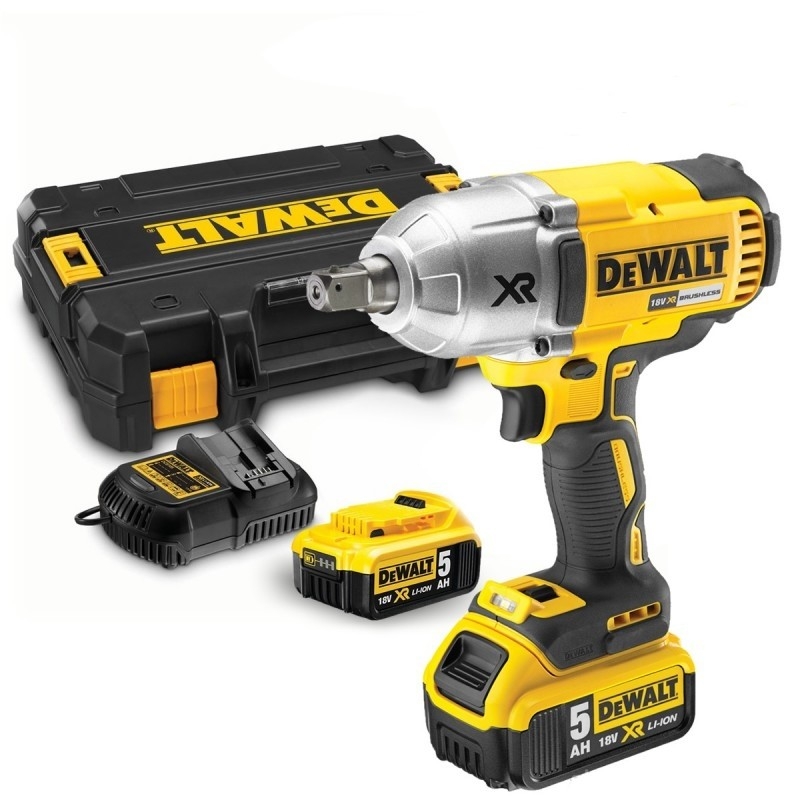 DeWalt DCF899P2-QW DCF899P2 Llave de impacto 18 voltios 5,0 Ah Li-ion