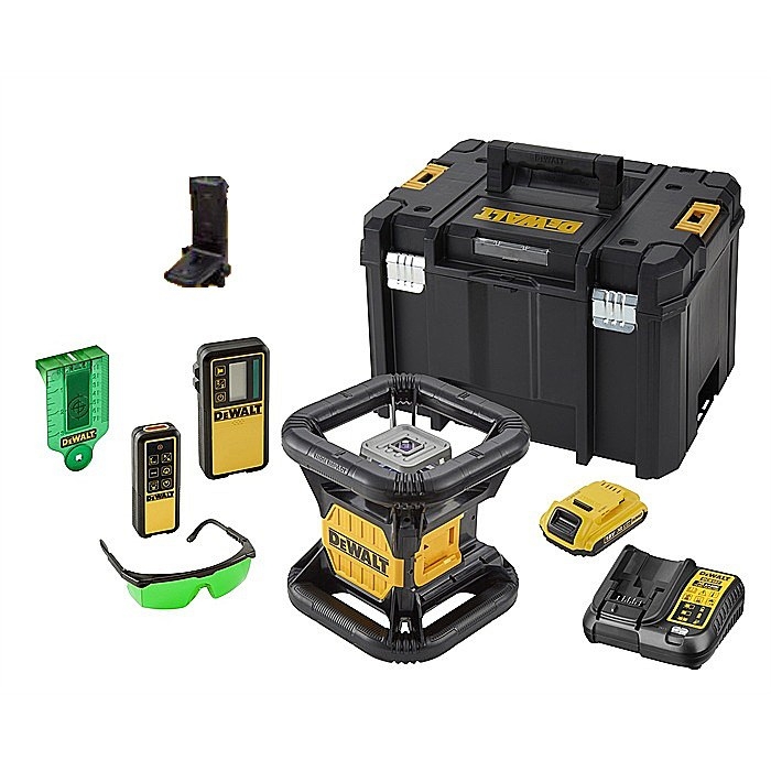 DeWalt DCE079D1G-QW 18V 2.0Ah Li-Ion Láser verde giratorio totalmente automático (exterior)