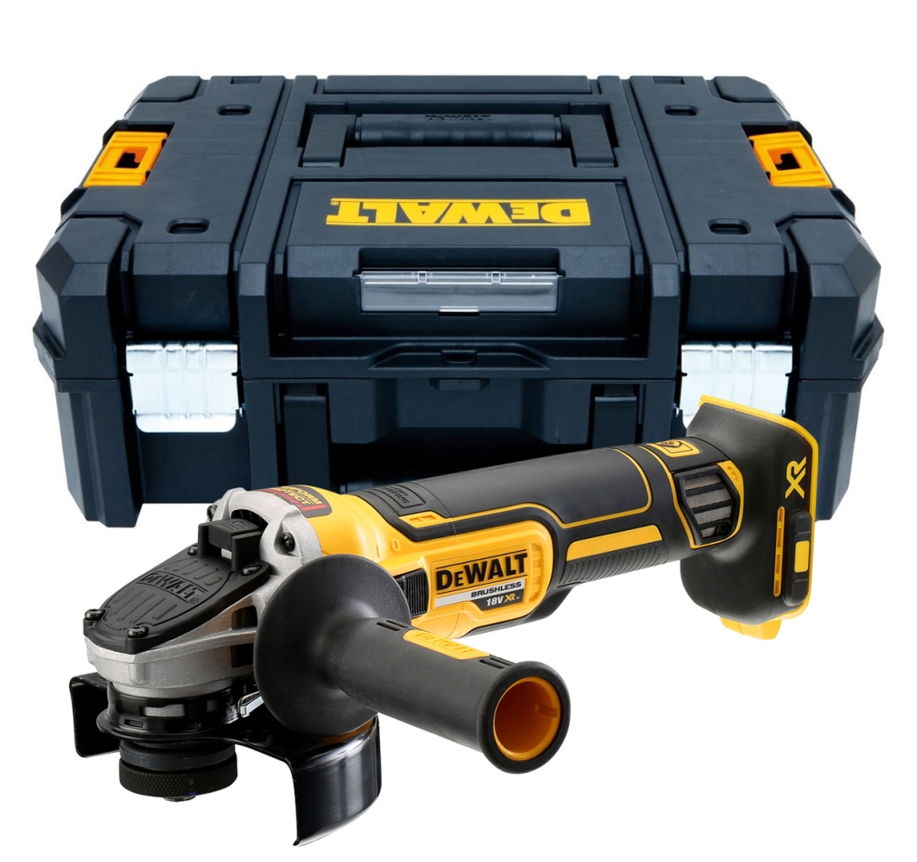 DeWALT DCG405NT-XJ Amoladora angular sin cable  XR 18V 125 mm sin baterías ni cargador en TSTAK