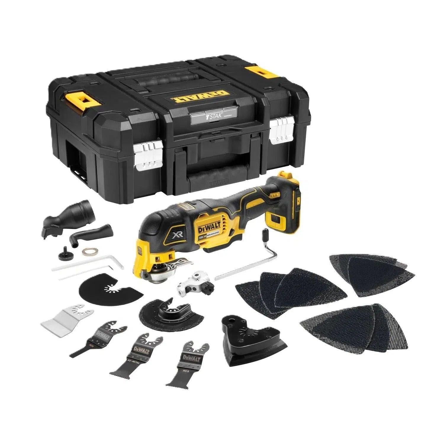 DeWalt DCS356NT-XJ Multiherramienta oscilante sin baterías ni cargador en TSTAK