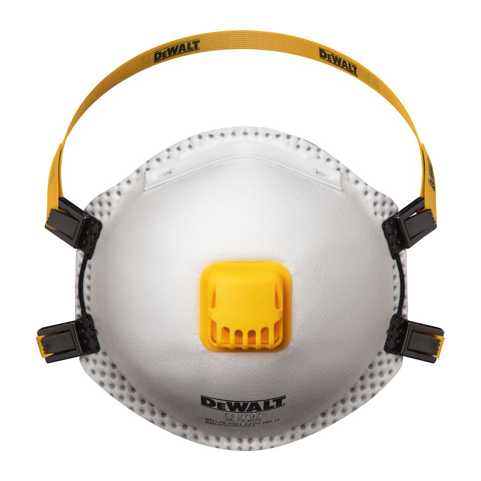 DeWalt Accesorios DXIRFFP25 FFP2 Mascarilla antipolvo desechable 5 piezas