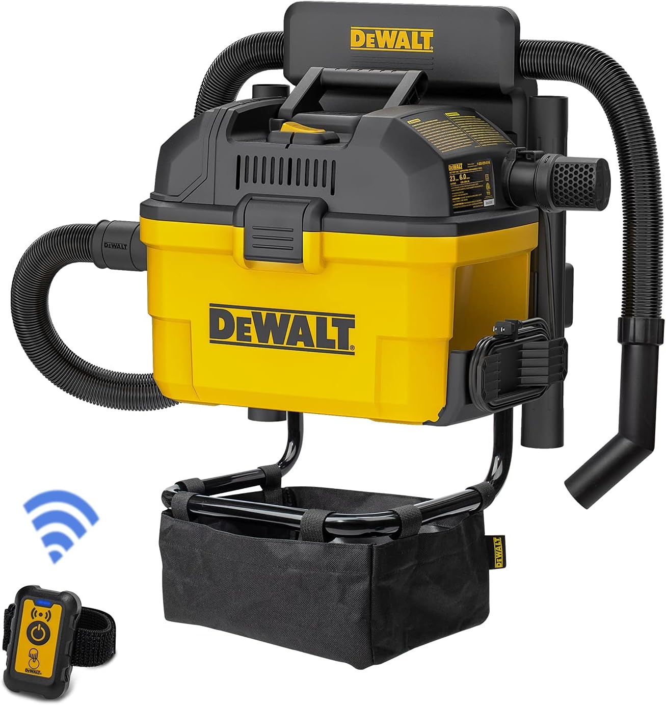 DeWalt DXV23G Aspiradora en húmedo/seco - 1100W - 23L