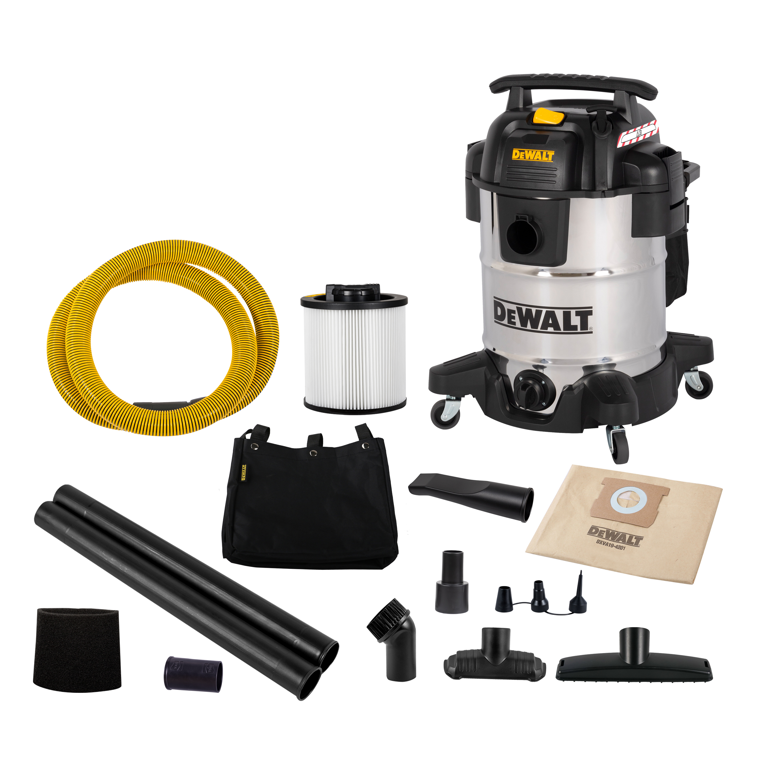 DeWalt DXV38SB Aspiradora en húmedo/seco 1250W 38L