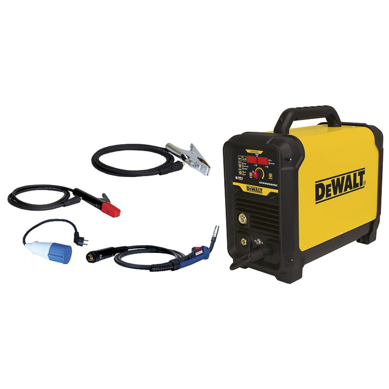 DeWalt DXWDMIG200E Equipo de soldadura MIG 200A incl. accesorios en caja