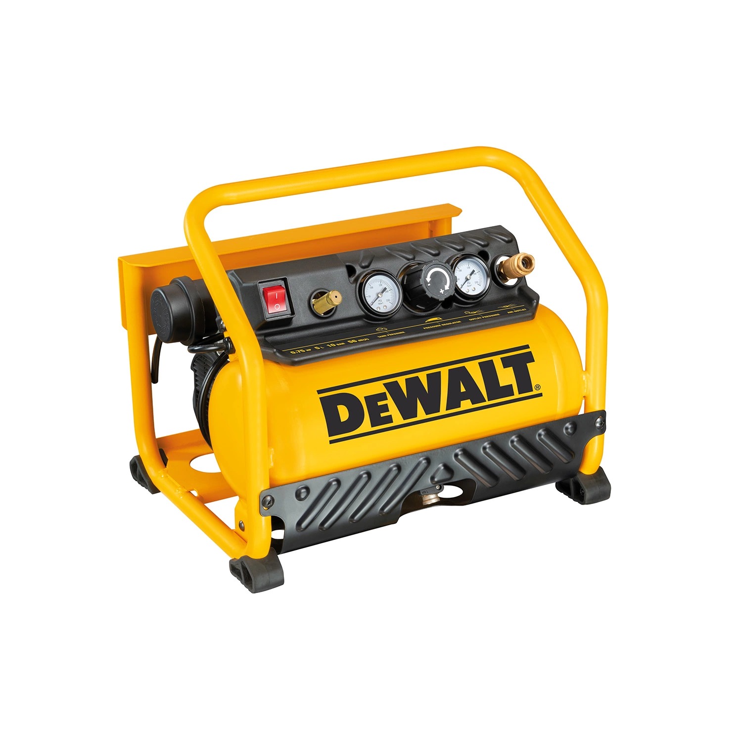 DeWalt DXCMS15RE Compresor silencioso sin aceite 230V 10 Bar 5L