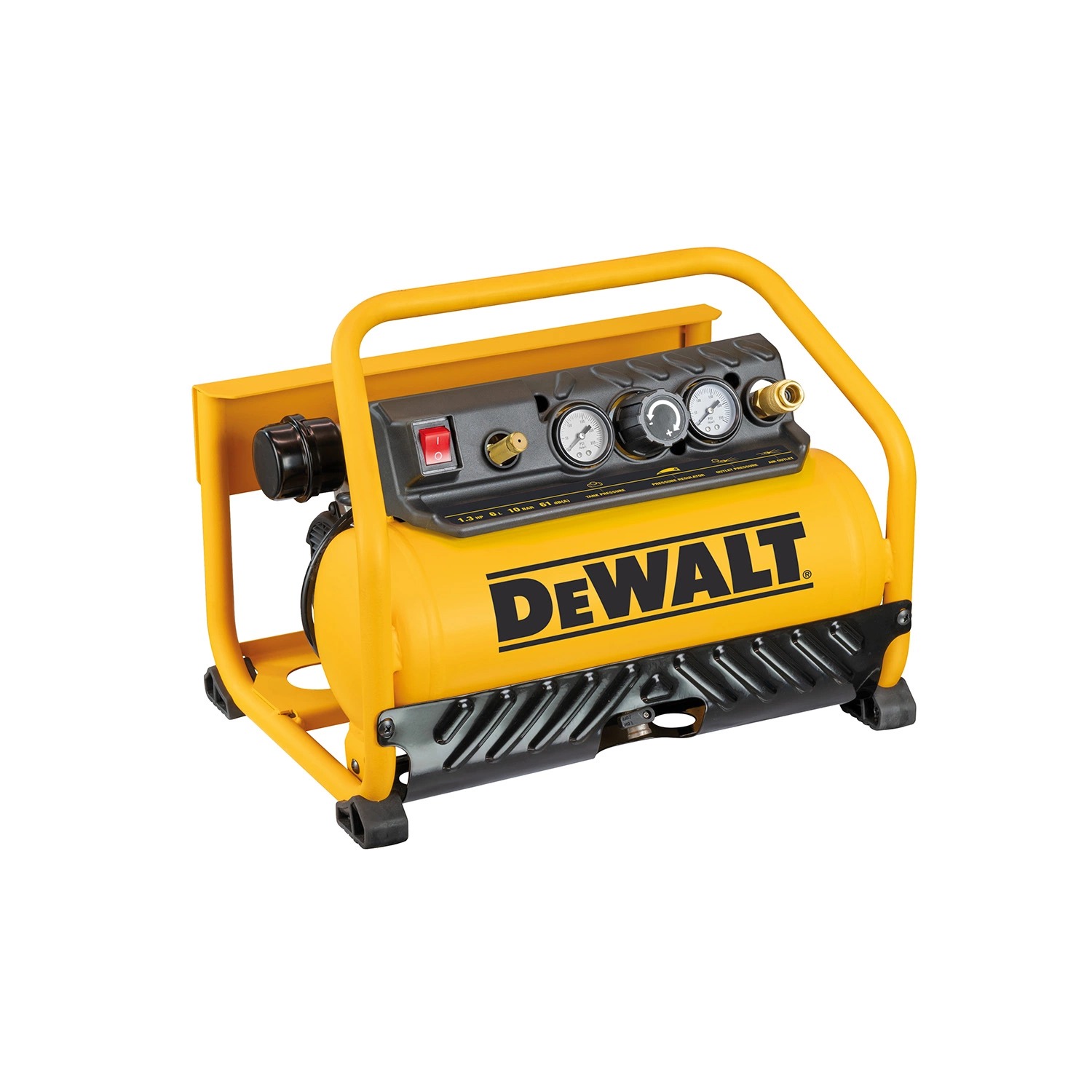 DeWalt DXCMS156RE Compresor silencioso sin aceite 10 Bar 6L