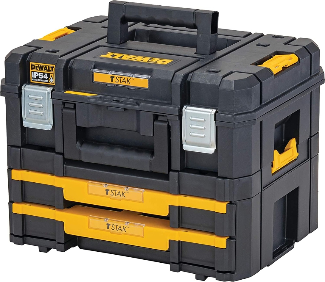 DeWALT Accesorios DWST83395-1 Caja de herramientas T-STAK Set II+IV
