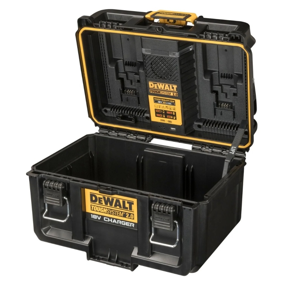 DeWalt Accesorios DWST83471-QW TOUGHSYSTEM 2.0 Maletín/Cargador 18V/FLEXVOLT