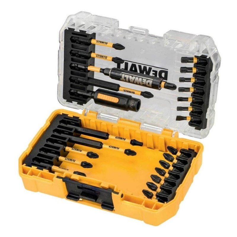 DeWalt Accesorios DT70730T-QZ Juego de puntas de atornillar FlexTorq de 26 piezas en estuche resistente
