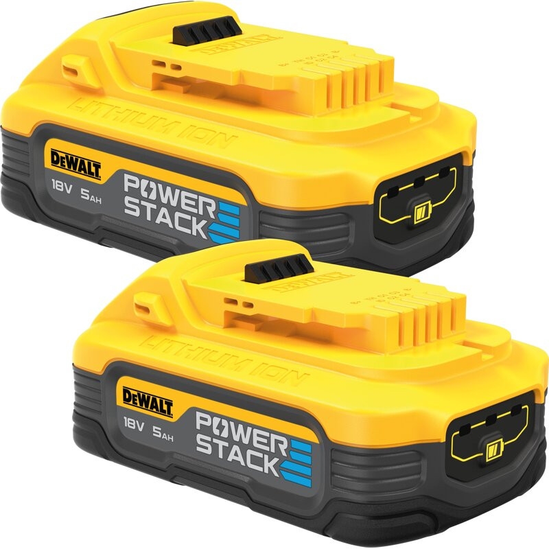DeWalt Accesorios DCBP518H2-XJ Duo Pack - Batería 18V XR 5.0Ah POWERSTACK
