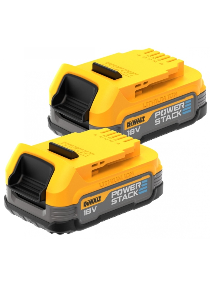 DeWALT Accesorios DCBP034E2-XJ Batería Twinpack 18V XR 1.7Ah POWERSTACK