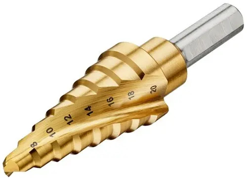 DeWALT Accesorios DT90248-QZ Broca escalonada de metal Conexión con mango de titanio de 6-20 mm